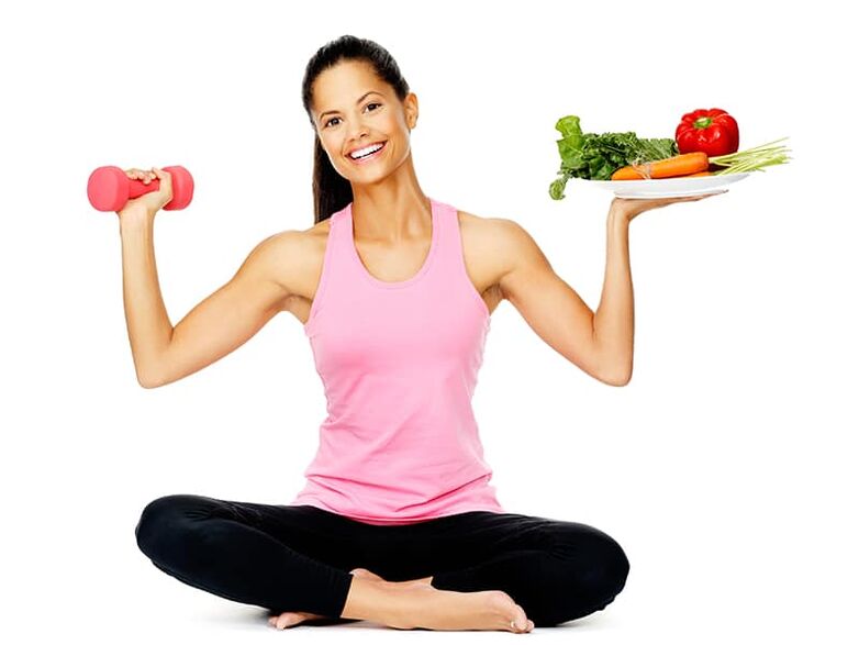 Fysisk aktivitet och rätt näring hjälper dig att uppnå en smal figur