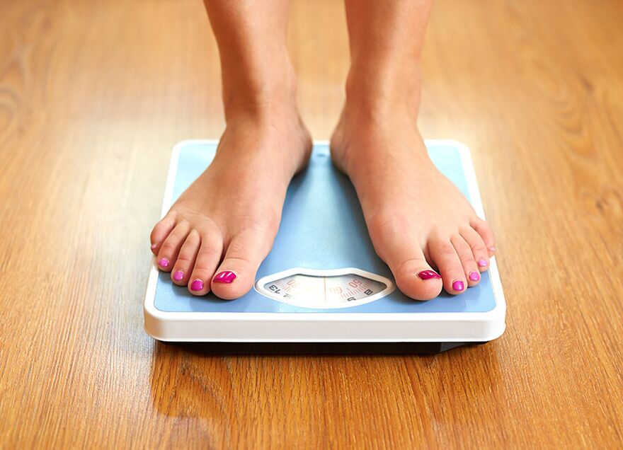 Siffrorna på skalan kommer att glädja dig om du följer reglerna för en hälsosam kost. 