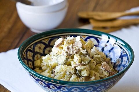 salladsrecept medan du följer en proteindiet
