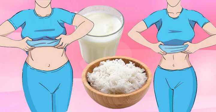 Gå ner i vikt på en diet med kefir-ris