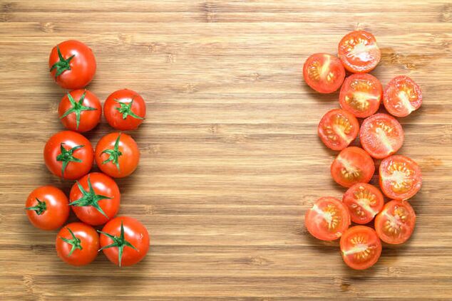 tomater för viktminskning