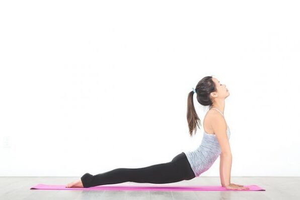 yoga stretch för viktminskning